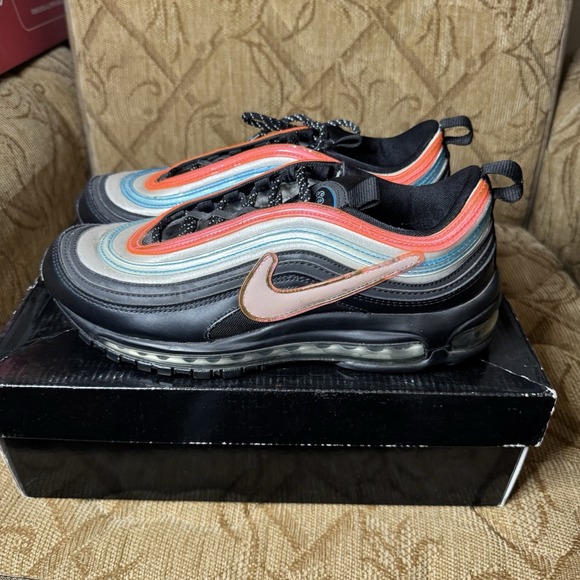 Nike Air Max 97 OA GS Neon Seoul (2019) CL1503-001 Men's 9 With OG Box! - Picture 1 of 10